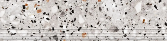 Тераццо Новая звезда/Terrazzo Nova Серые, Мат 120х30